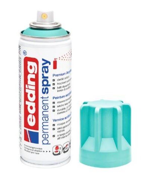 edding 5200 Permanentspray opulent türkis matt, 200 ml (934)