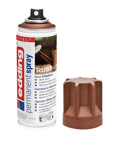 edding 5200 Permanentspray Rost Effektlack matt, 200 ml (936)