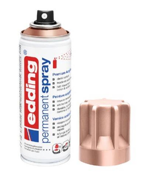 edding 5200 Permanentspray roségold, 200 ml (937)