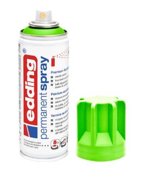 edding 5200 Permanentspray neongrün matt, 200 ml (964)