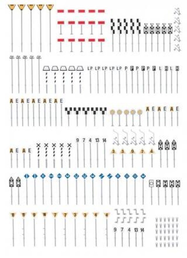 Faller 120298 Streckenschilder-Set