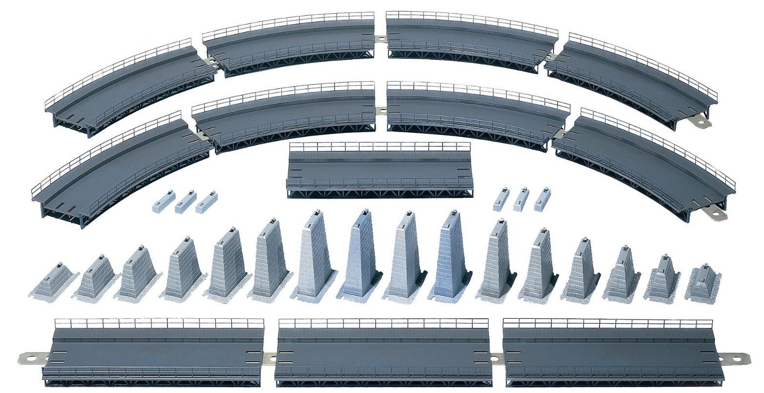 Faller 120470 Auf- und Abfahrt kpl.