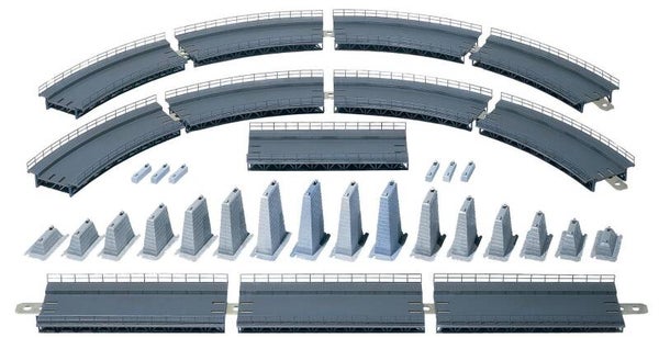 Faller 120470 Auf- und Abfahrt kpl.