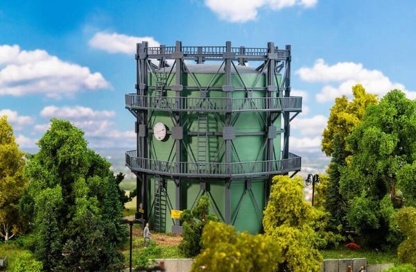 Faller 130157 Gasometer mit Rohrleitungen