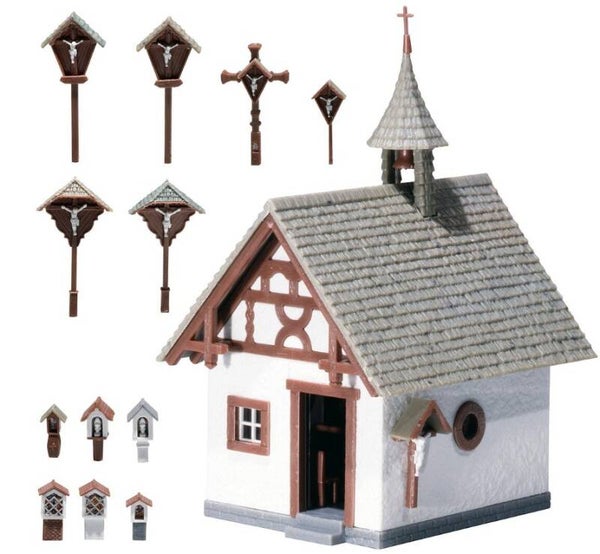 Faller 130235 Kapelle mit Wegkreuzen