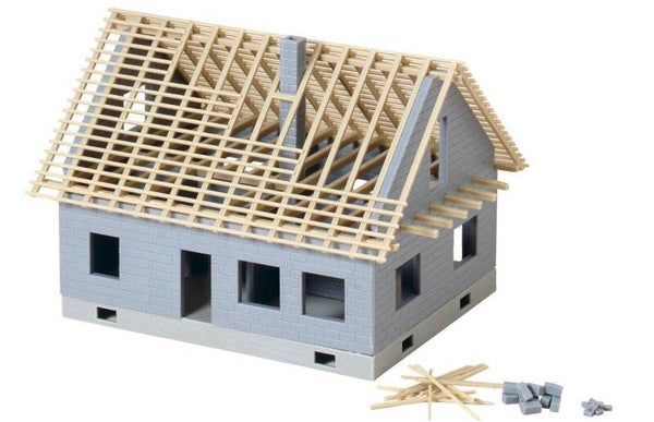 Faller 130303 Einfamilienhaus im Bau