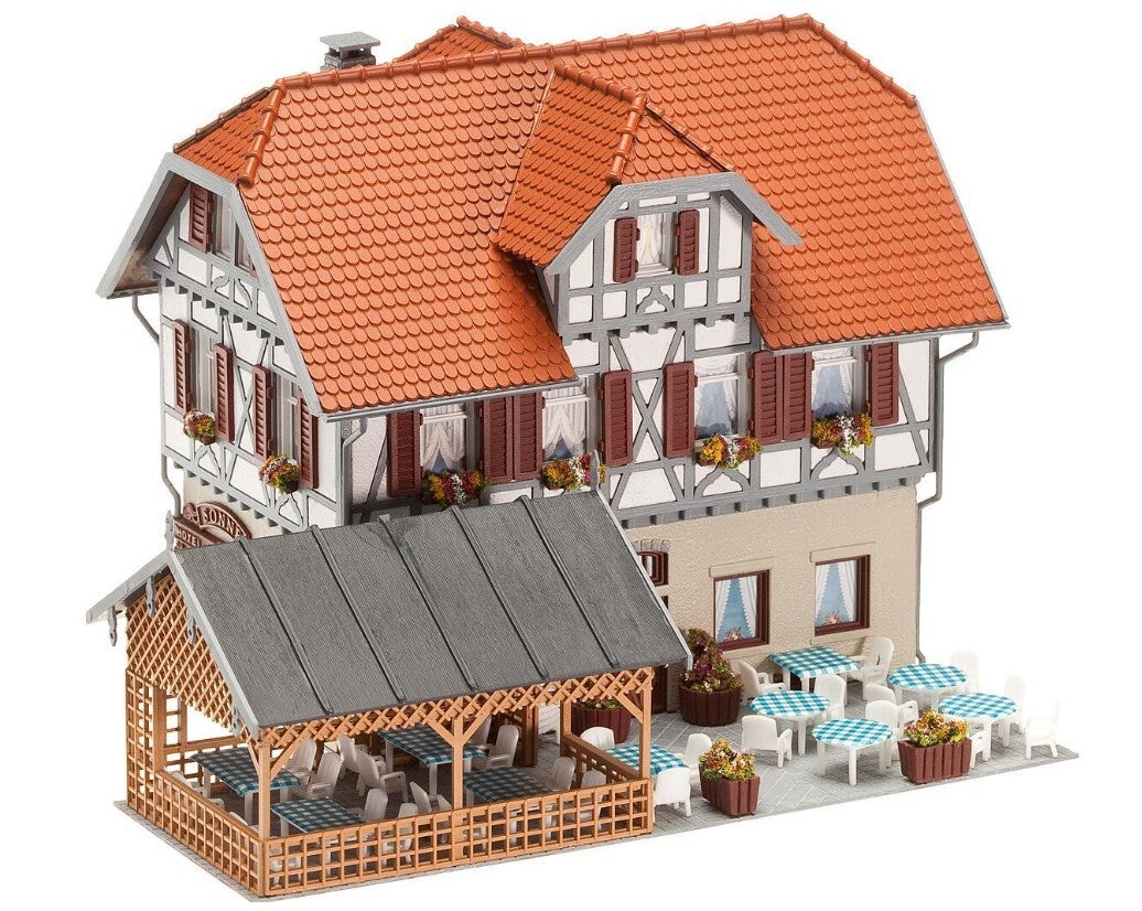 Faller 130438 Gasthaus Sonne mit Laube