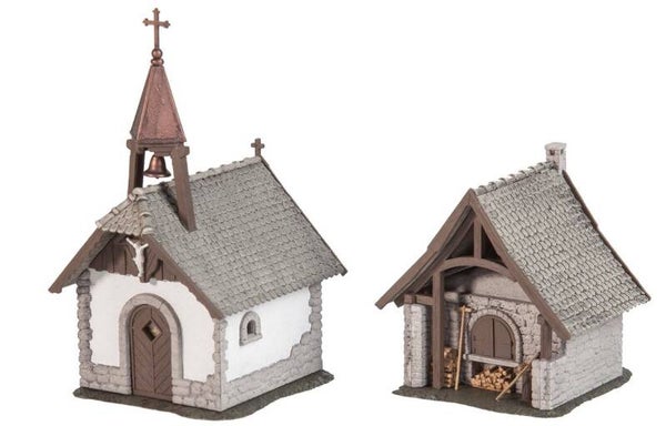 Faller 130571 Hofkapelle und Backhaus