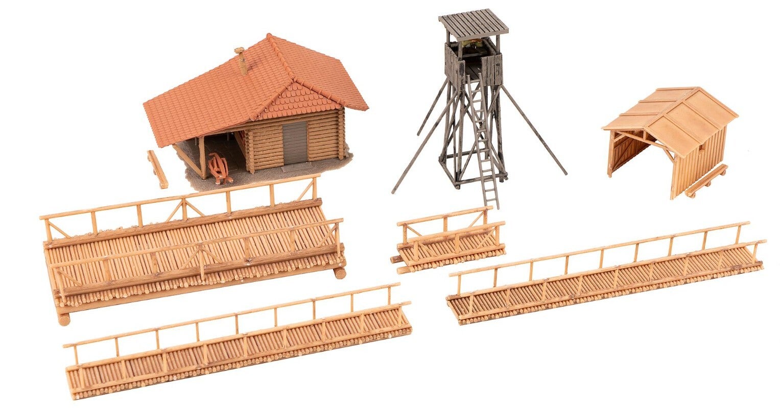 Faller 130637 Jagdhütte mit Hochsitz