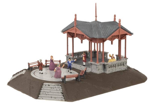 Faller 130655 Musikpavillon mit tanzenden Figuren