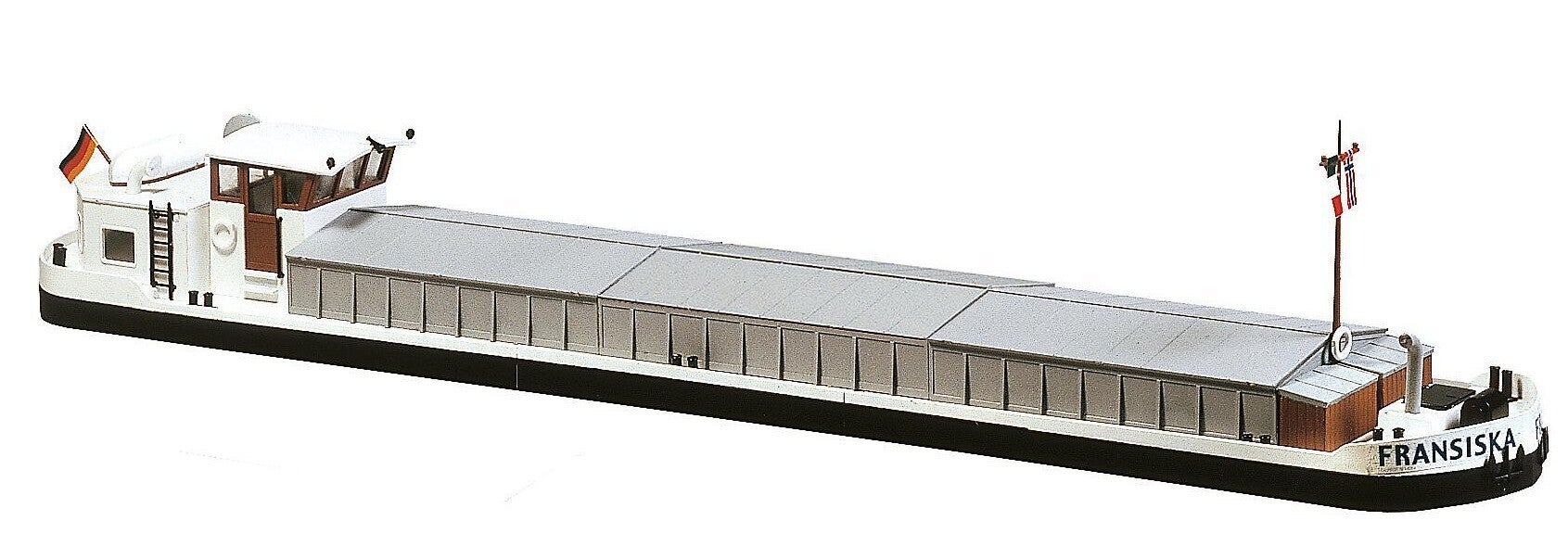 Faller 131006 Flussfrachtschiff mit Wohnkajüte