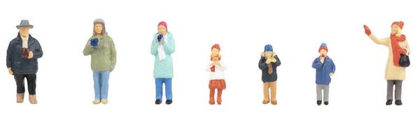 Faller 151647 Weihnachtsmarktbesucher