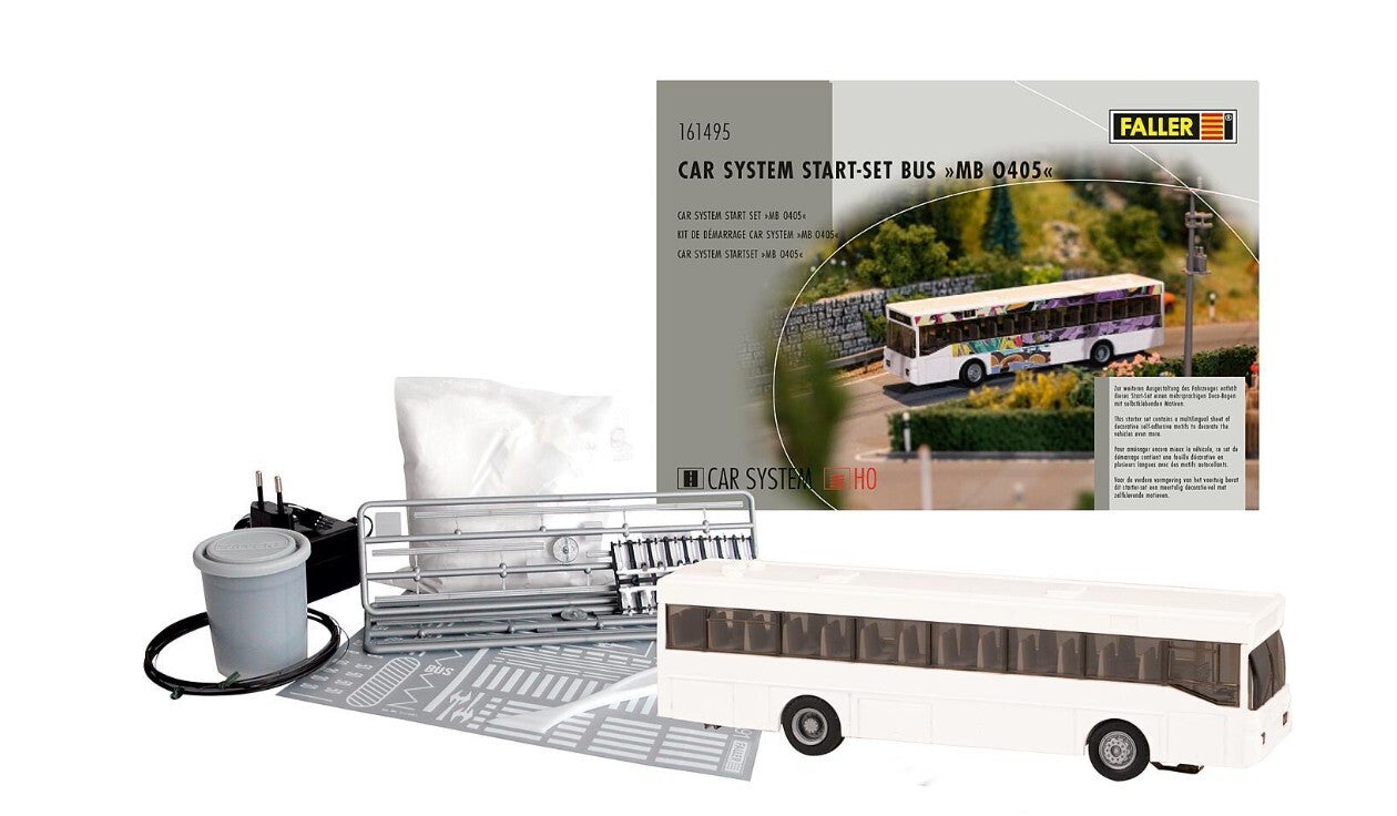 Faller 161495 Car System Start-Set Bus MB O 405 inkl. Decos