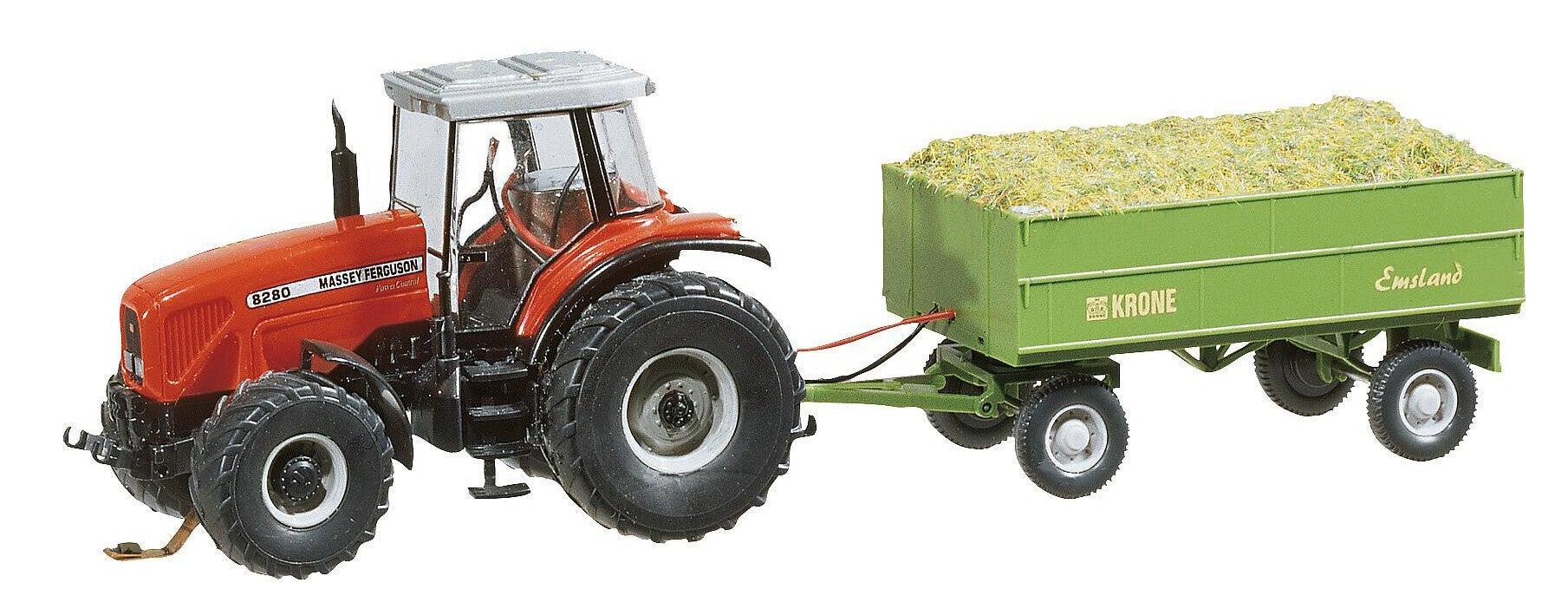 Faller 161536 MF Traktor mit Anhänger