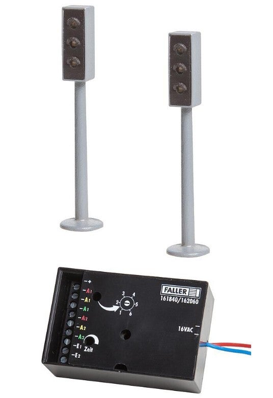 Faller 161840 2 LED-Ampeln mit Elektronik
