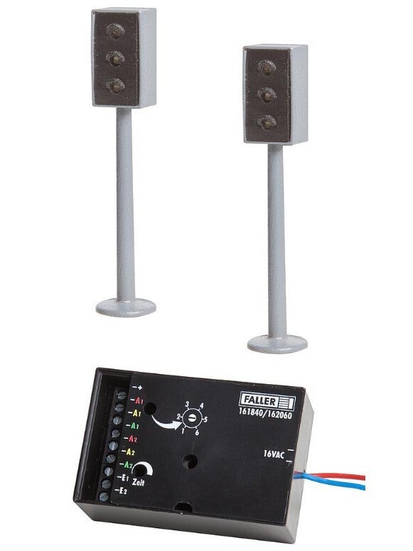 Faller 162060 2 LED-Ampeln mit Elektronik