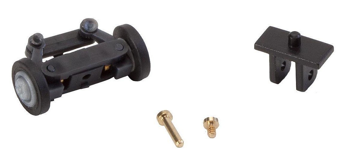 Faller 163010 Vorderachse, komplett montiert für N-LKW (mit Rädern)