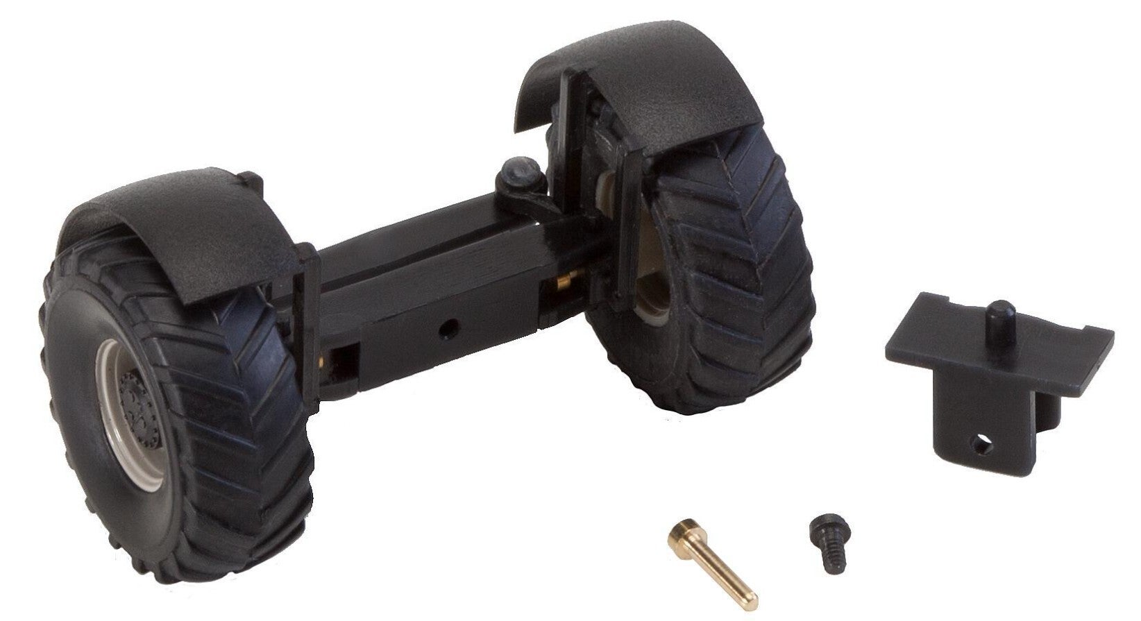 Faller 163013 Vorderachse, komplett montiert für Traktoren (mit Rädern)