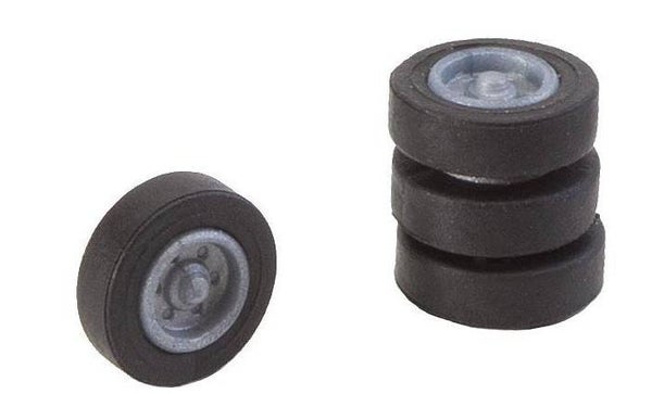 Faller 163107 4 Reifen und Felgen für N-LKW