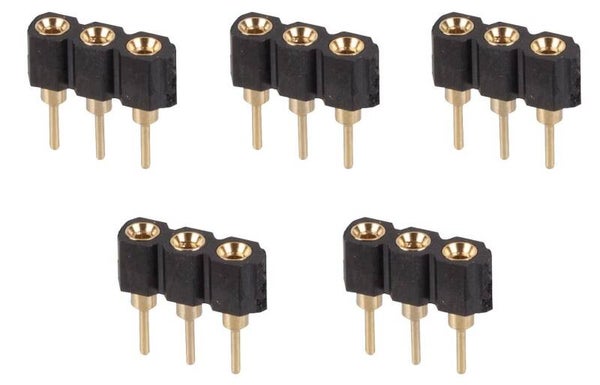 Faller 163602 5 Ladebuchsen, umspritzt