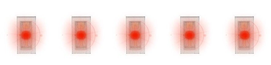 Faller 163752 5 SMD-LEDs, rot