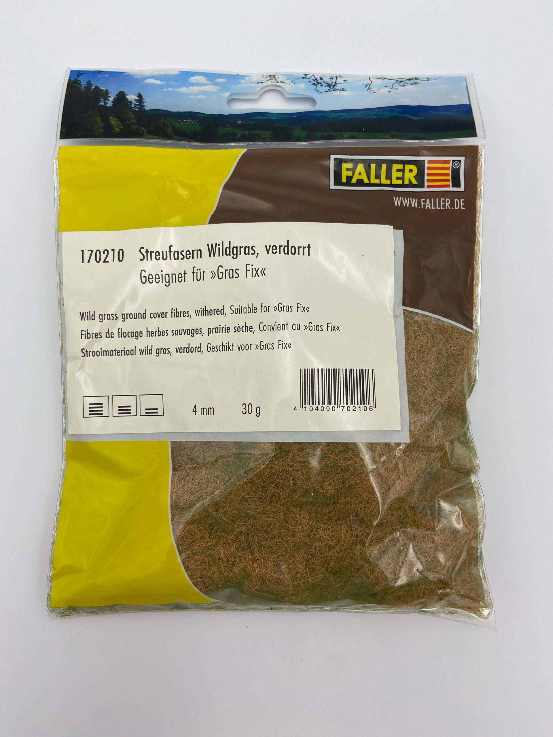 Faller 170210 Streufasern Wildgras, verdorrt, 4 mm, 30 g