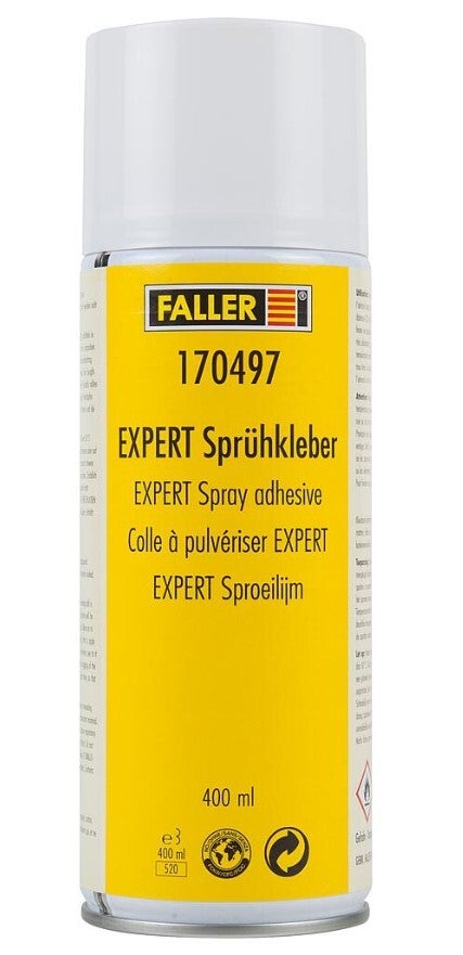 Faller 170497 EXPERT Sprühkleber, 400 ml