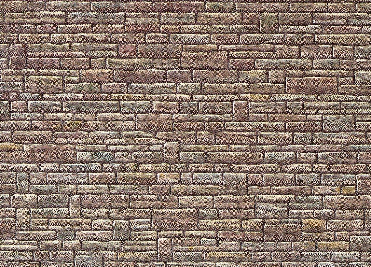 Faller 170604 Mauerplatte, Sandstein, grün-gelb-braun