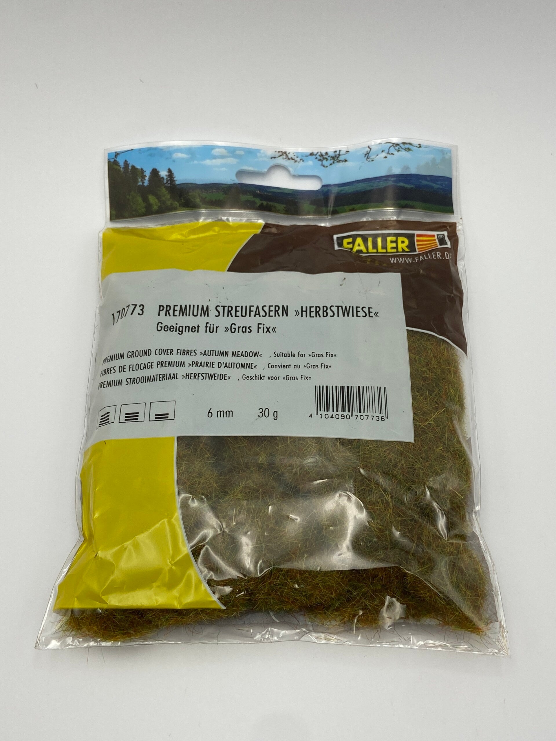 Faller 170773 PREMIUM Streufasern Herbstwiese, 6 mm, 30 g
