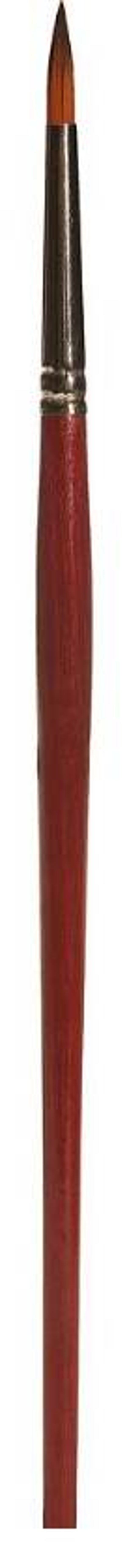 Faller 172109 Rundpinsel mit brauner Spitze, synthetisch, Grösse 6