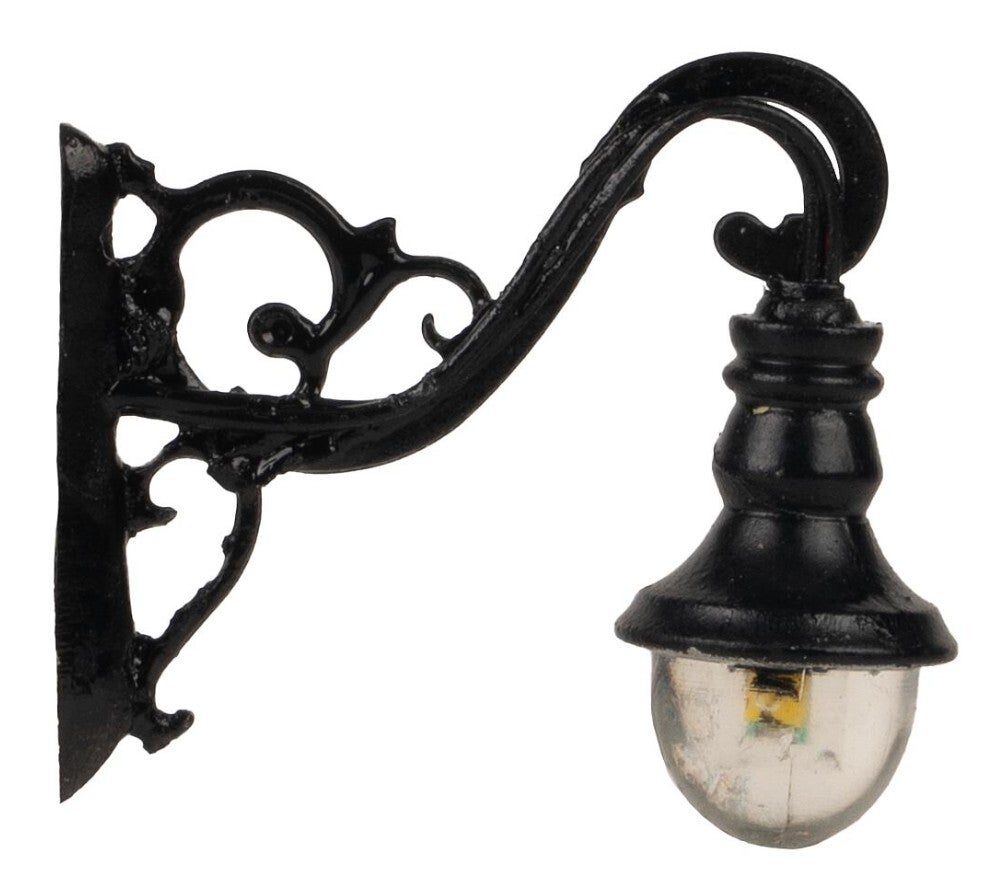 Faller 180138 LED-Wandleuchte, historisch, warmweiss, 3 Stück