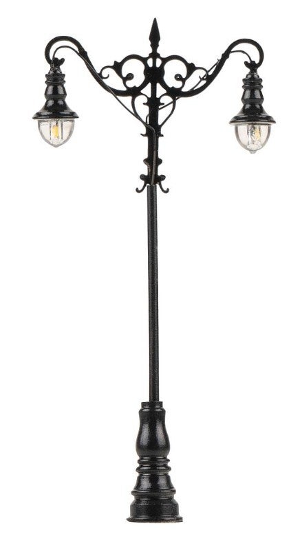 Faller 180206 LED-Laterne, Kugel-Hängeleuchten, kaltweiss