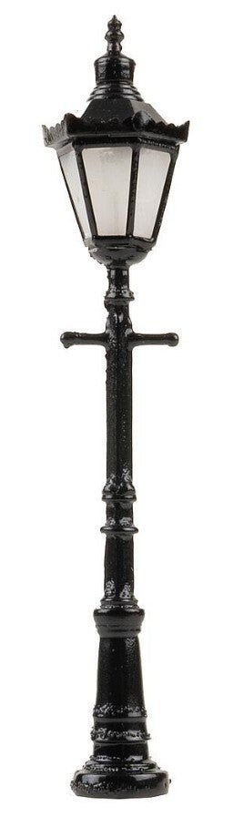 Faller 180212 LED-Parklaterne, Sechskantlaterne mit Krone, warmweiss