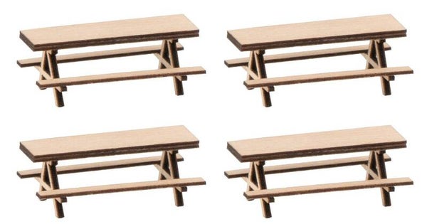 Faller 180304 4 Picknickbänke