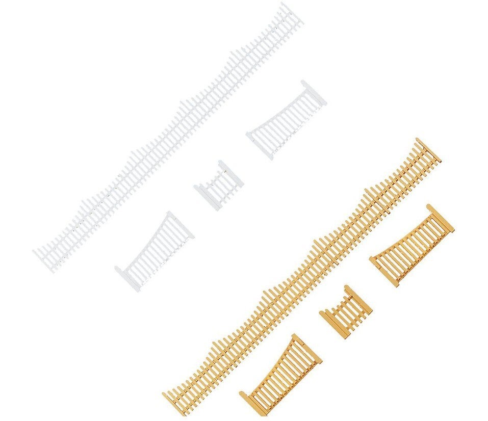 Faller 180410 Gartenzaun mit Tor, 710 mm