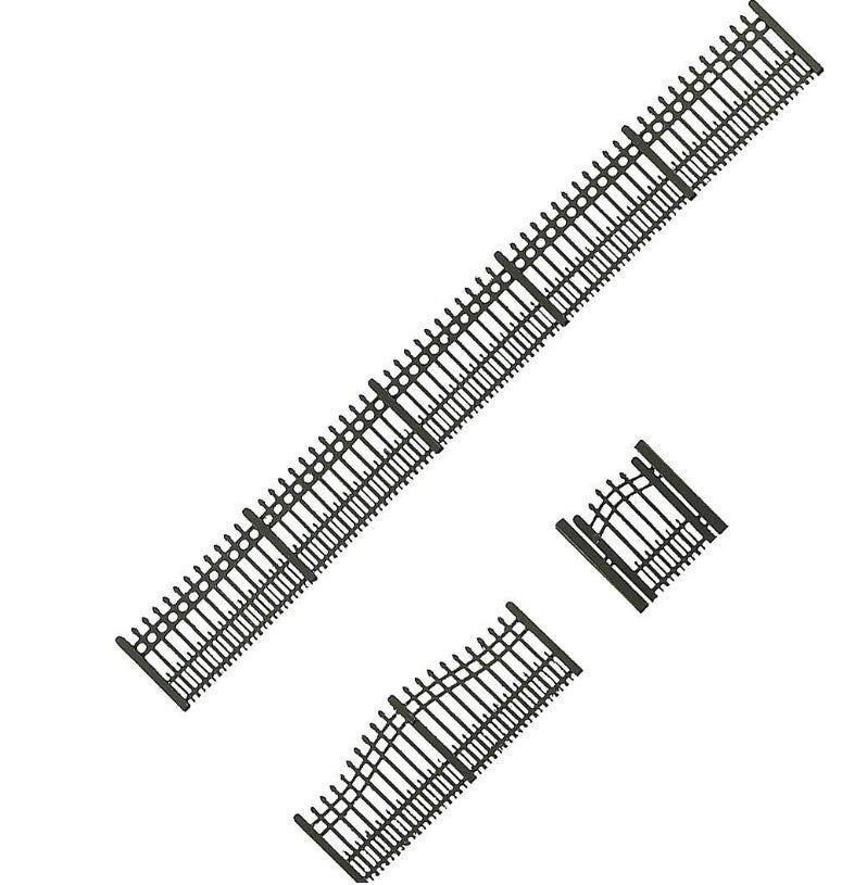 Faller 180411 Eisen-Gartenzaun, 684 mm