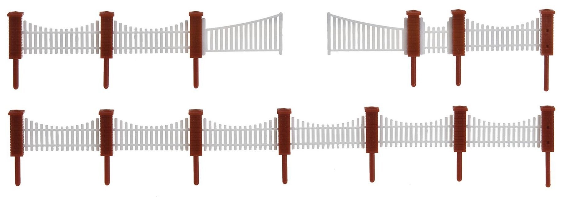 Faller 180429 Vorgartenzaun, 385 mm