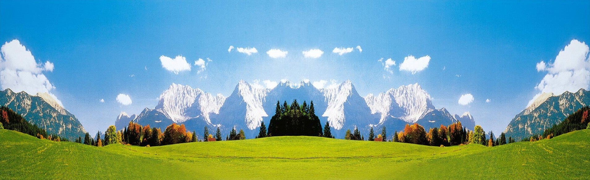 Faller 180513 Modellhintergrund Karwendelgebirge