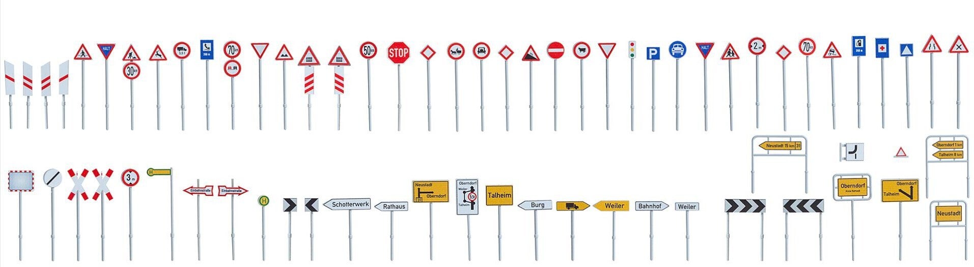 Faller 180534 Verkehrsschilder-Set