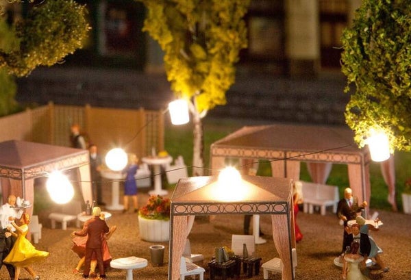 Faller 180663 Lichterkette mit Lampions