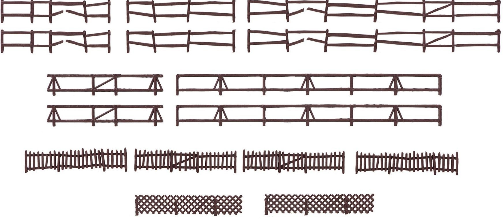 Faller 180857 4 Garten- und Feldzäune