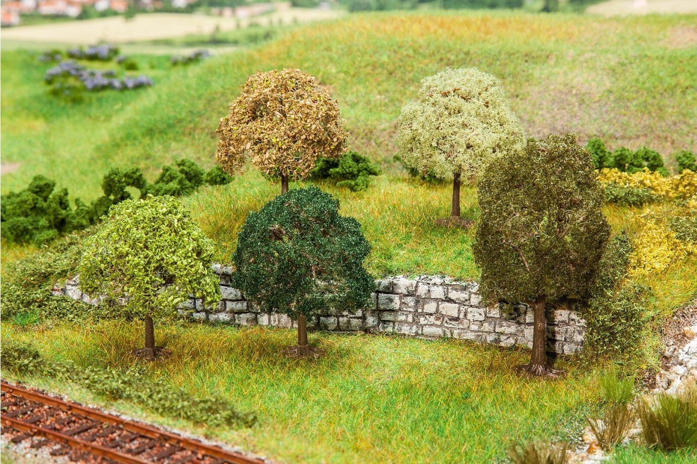 Faller 181172 5 PREMIUM Bäume, klein, sortiert