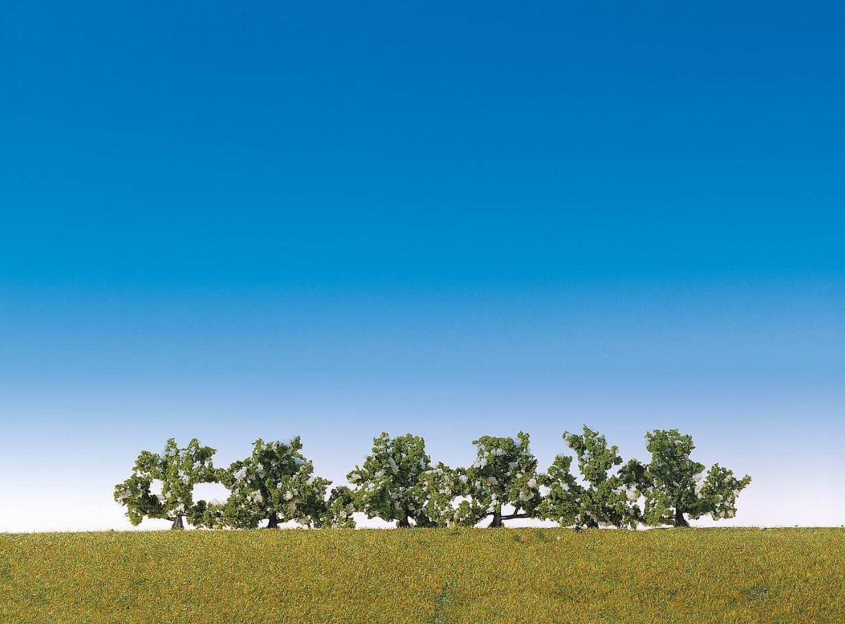 Faller 181478 6 Büsche, weiss blühend