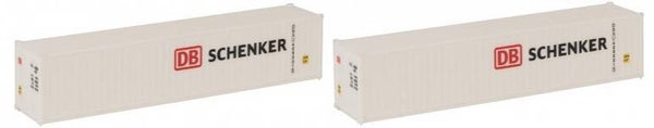 Faller 182153 40' Container DB, 2er-Set