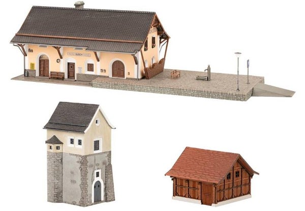Faller 190059 Bahnhof-Set Susch