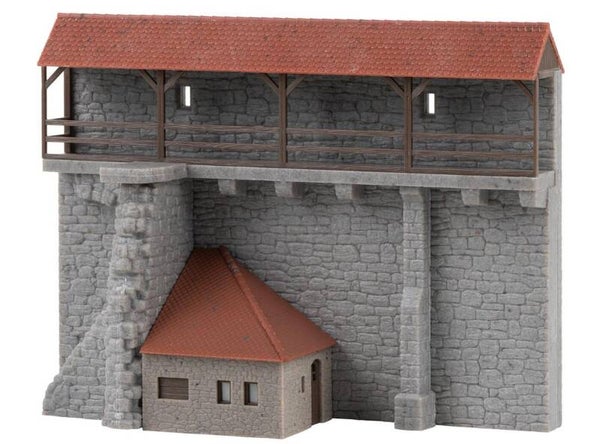 Faller 191790 Altstadtmauer mit Anbau