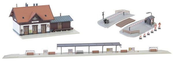 Faller 239001 Bahnhof-Set Mühlheim