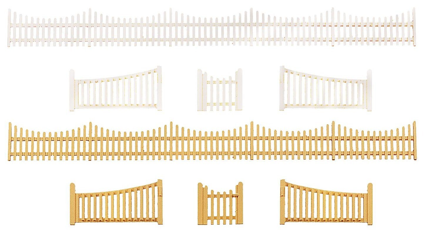 Faller 272406 Gartenzaun mit Tor, 540 mm