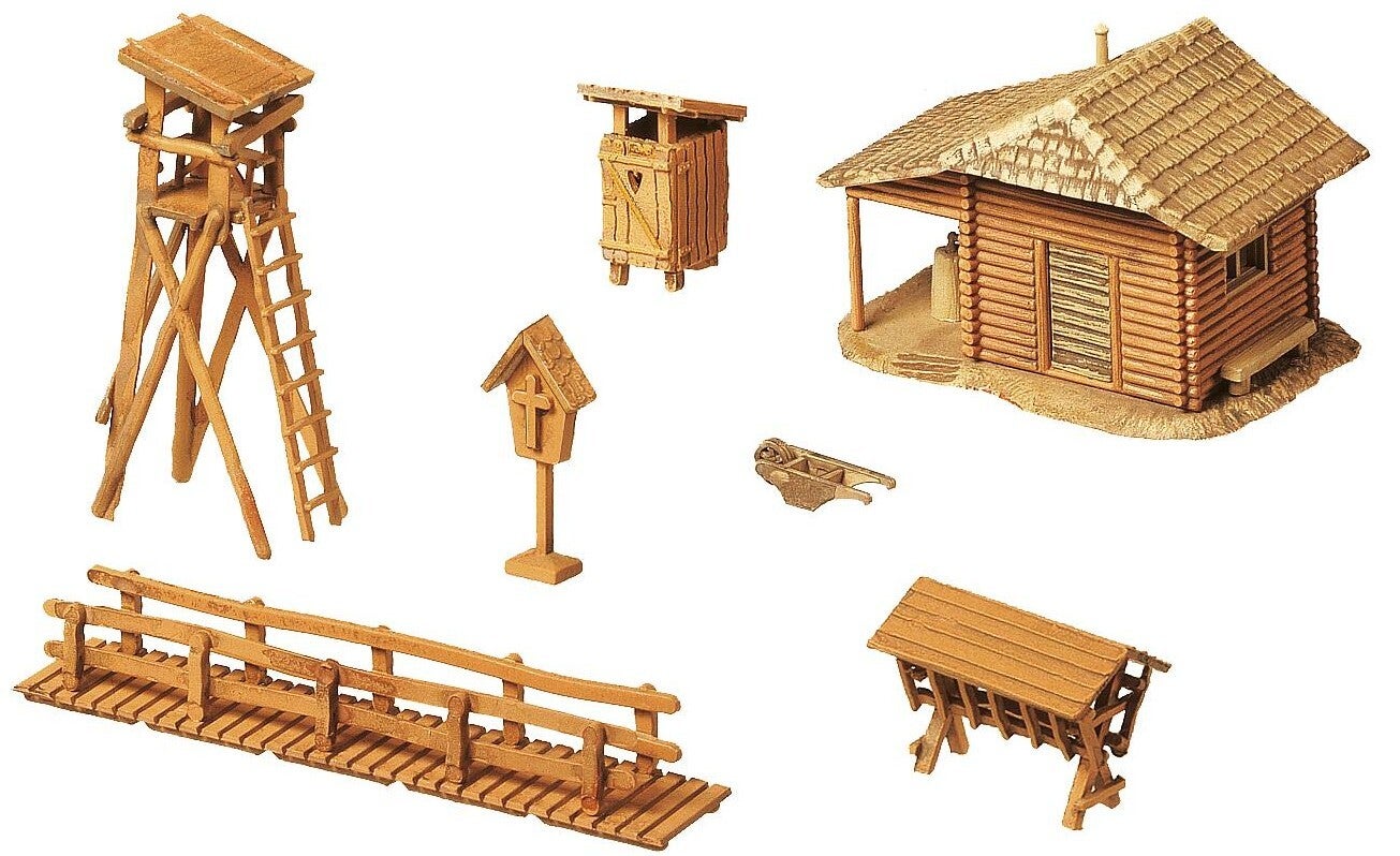 Faller 272532 Jagdhütte mit Hochsitz