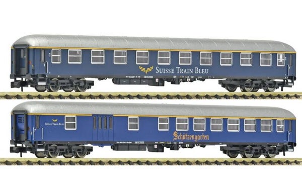 Fleischmann 6260083 N Personenwagen Set Suisse Train Bleu
